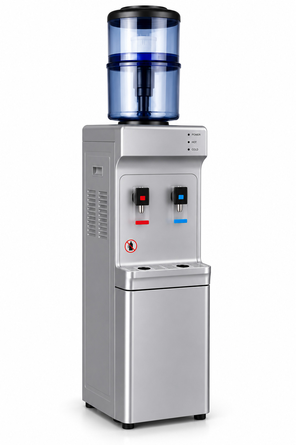 JAV Hot and Cold Water Dispenser with Filter Bottle
