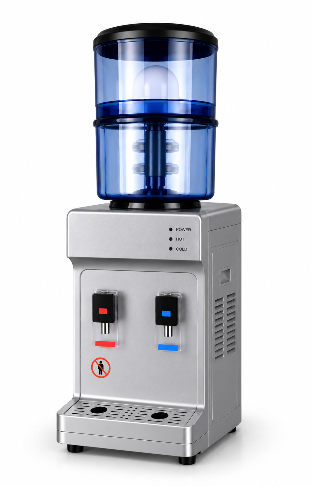 JAV Desktop Water Dispenser with Filter Bottle