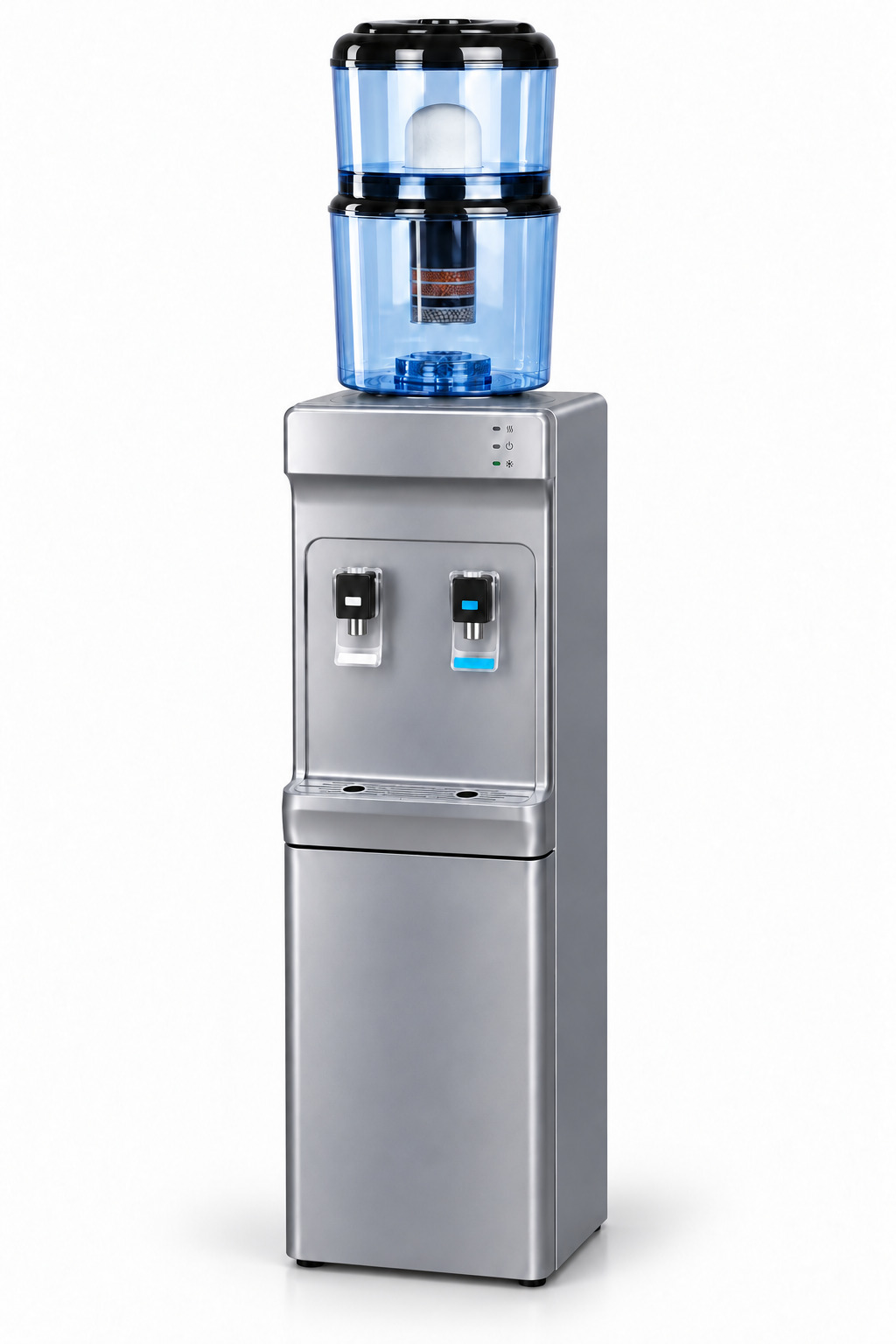 Cold and ambient Freestanding with Filter Bottle 45 degree view