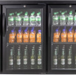 Polarcab Bar Cooler - 3 Hinged Doors, Right Compressor, 526L