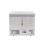 Polarcab 2 Door Flat Top Saladette Prep Fridge - 300L