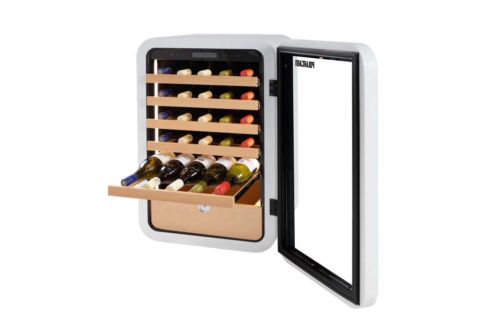 Polarcab Vino Lite Upright Wine Cooler - White, 36 Bottles