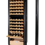 Polarcab Vino Tall Upright Wine Cooler - Black, 86 Bottles