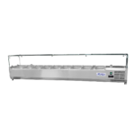 Polarcab Pizza Ingredient Display Fridge - 9 x 1/3 GN Pans